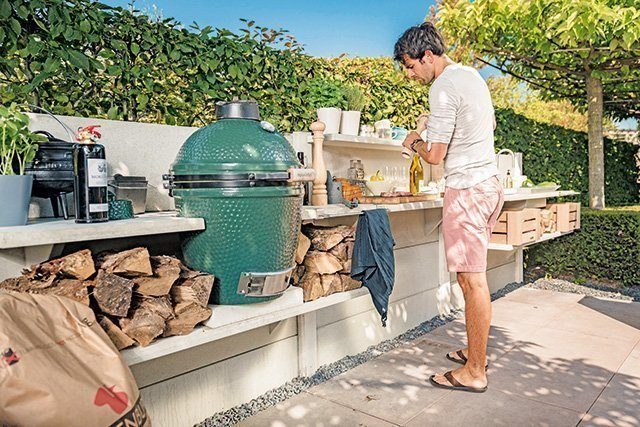 Grillen im Garten