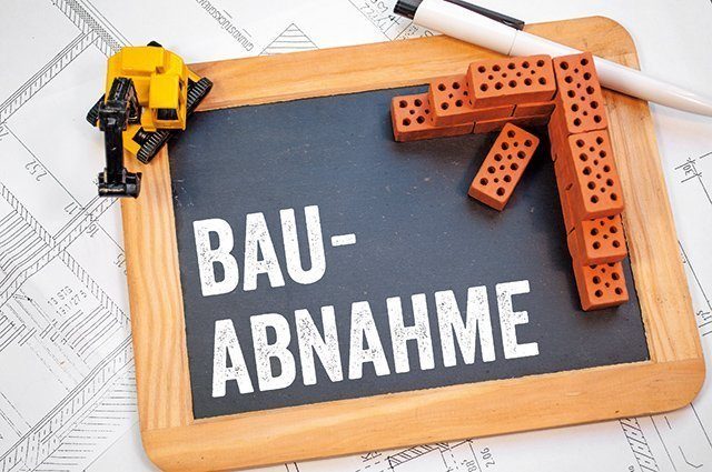 Abnahme im Bau