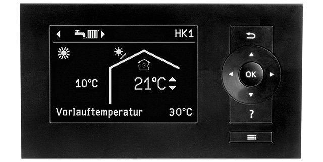 Heizungsregelung. Foto: Viessmann