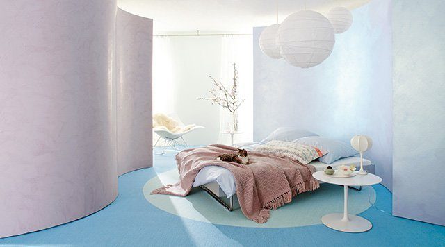 Schlafzimmer. Foto: Baumit