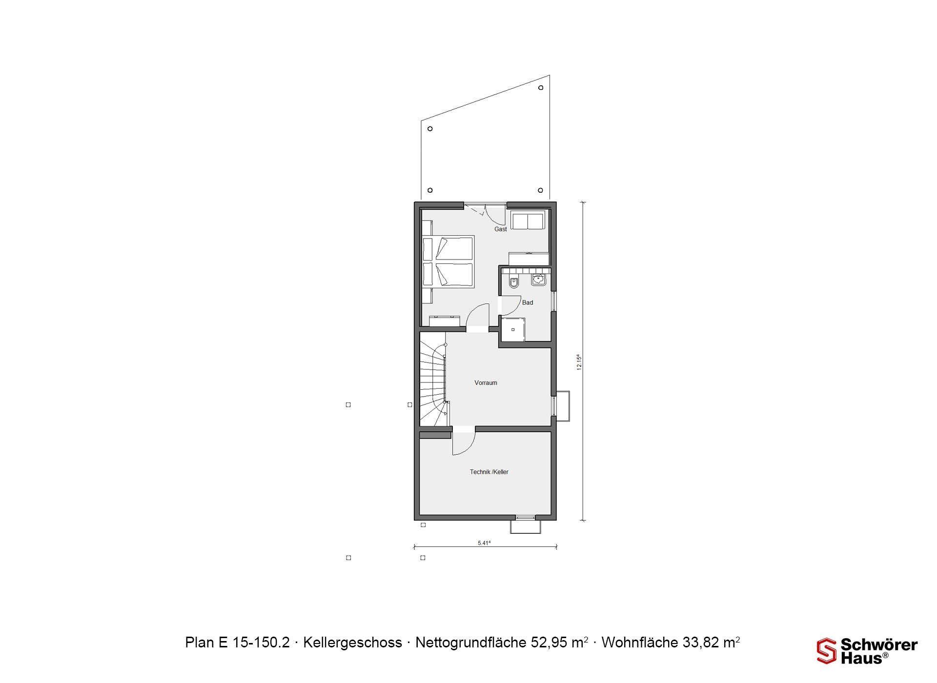 Plan E 15-125.1 - Ein Screenshot eines Handys - Gebäudeplan