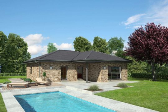 Bungalow Calvados - Ein kleines haus in einem pool - Bungalow