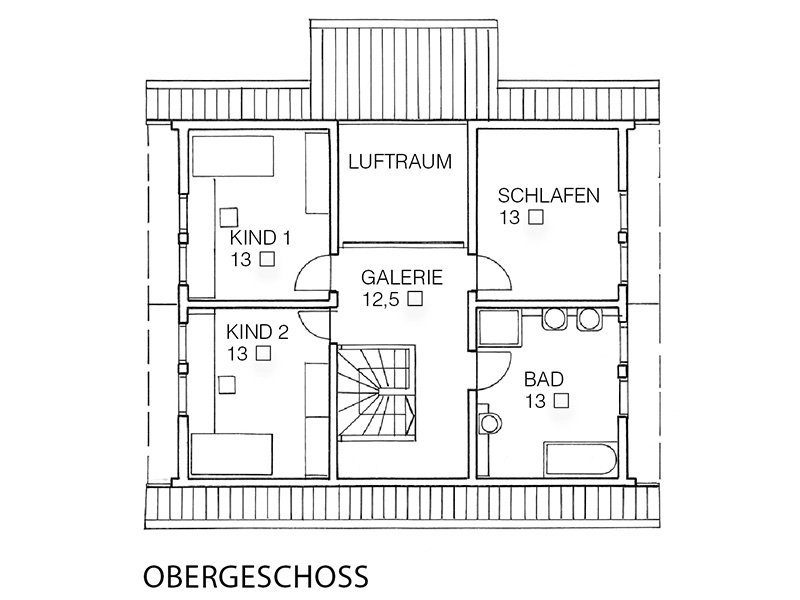 Haus Erlenbach - Eine nahaufnahme von text auf einem weißen hintergrund - Gebäudeplan