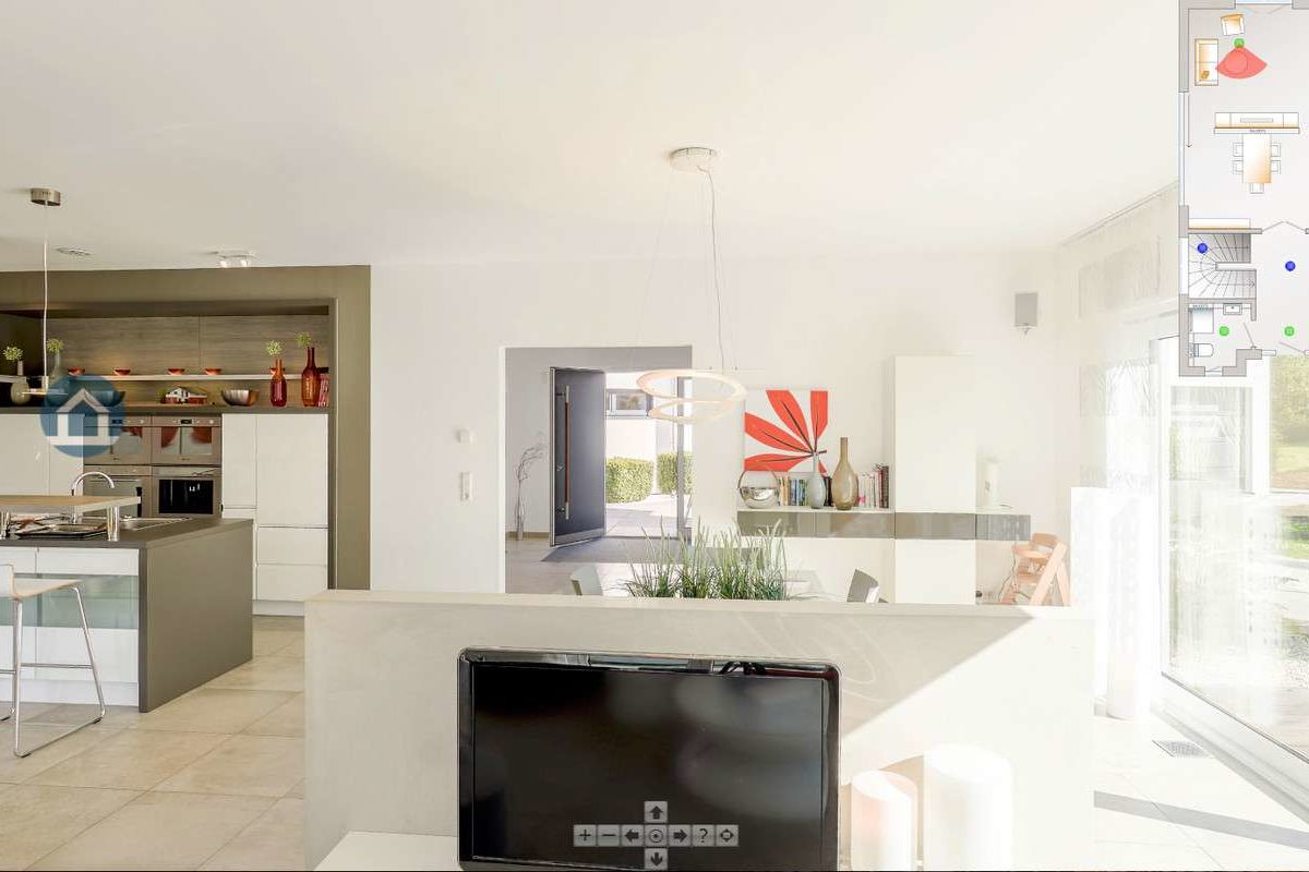 Musterhaus Bad Vilbel - Ein Screenshot einer Küche - Interior Design Services