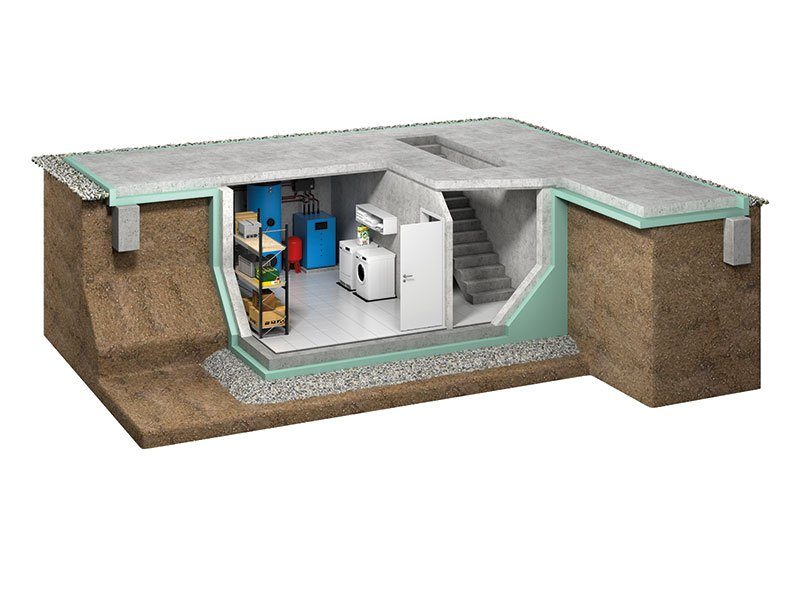 Preiswürdiger „TechnoSafe-Keller“ – Nur so viel Keller, wie man wirklich braucht - Haus