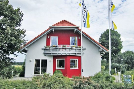 Automatisch gespeicherter Entwurf - Ein schild vor einem haus - ScanHaus Marlow GmbH