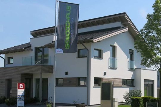 Musterhaus Köln - Ein schild vor einem haus - Haus