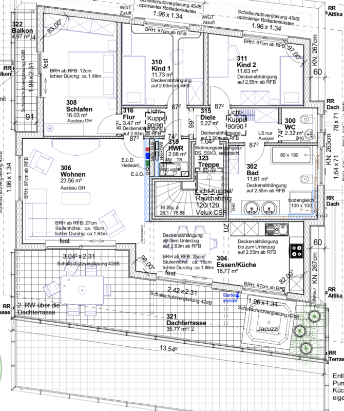Kundenhaus Verges - Eine Nahaufnahme von einer Karte - Gebäudeplan