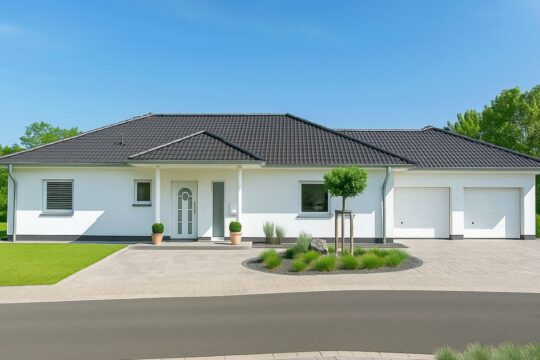 Bungalow Pli Fingerhut Haus Frontansicht