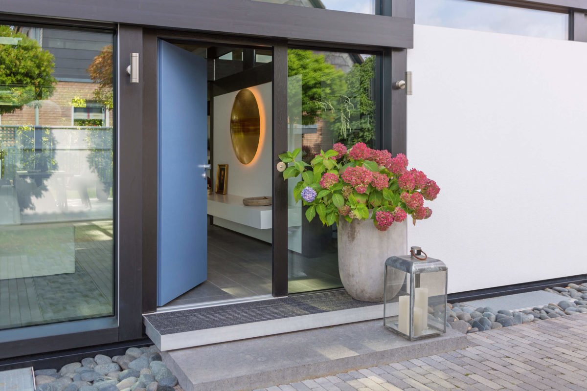 HUF HAUS ART 3 - Ein Gebäude neben einem Fenster - Haus