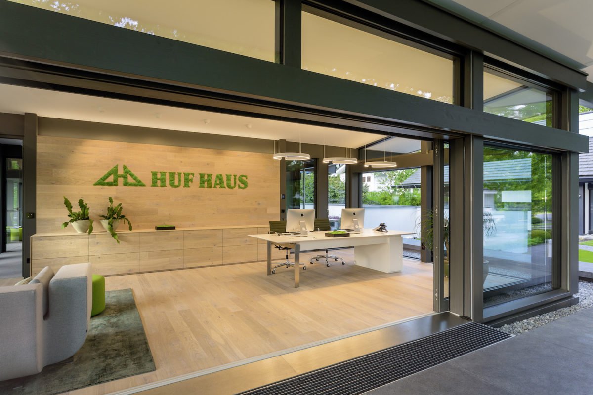 Musterhaus ART Bungalow - Ein großer Raum - Huf Haus