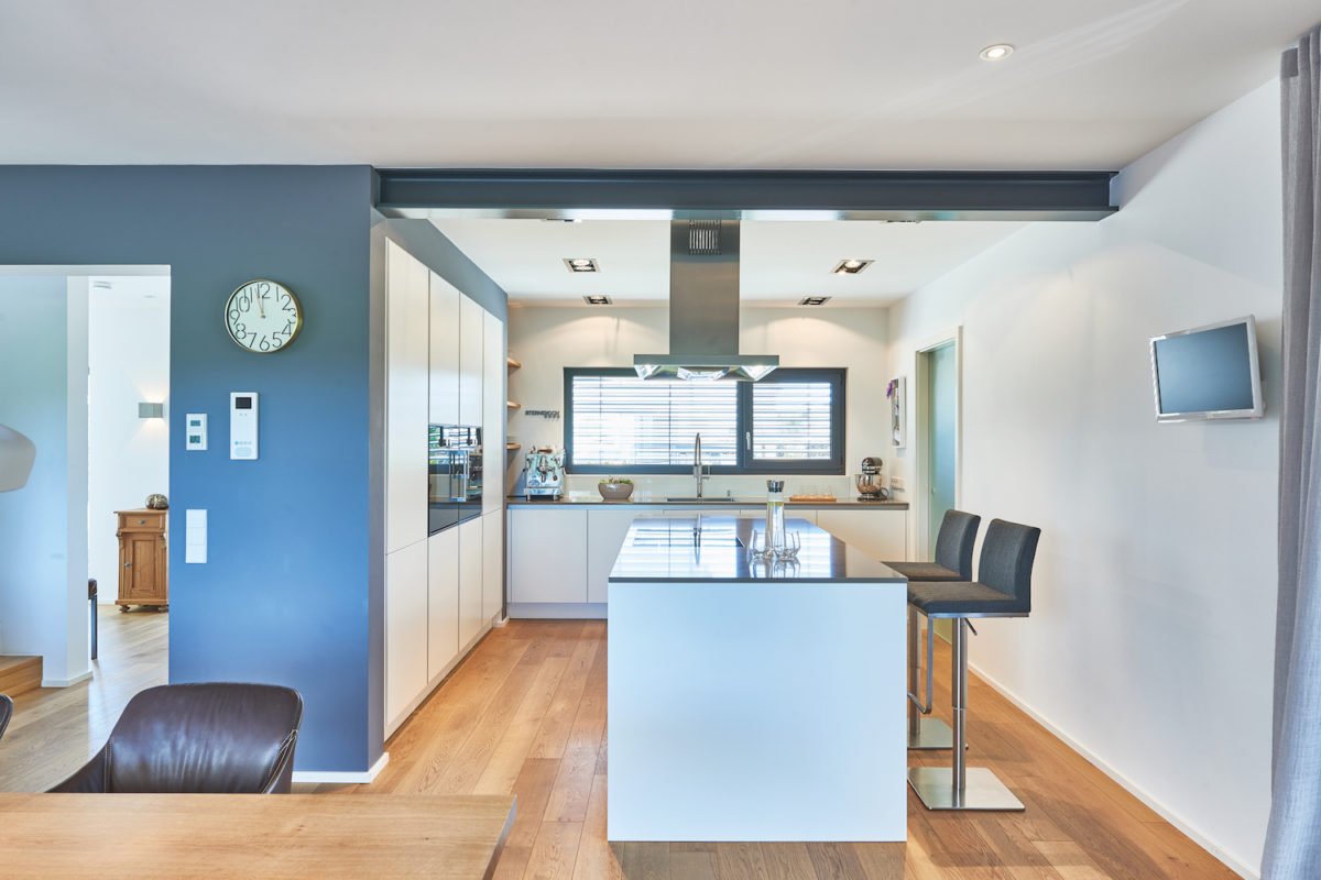 Kundenhaus Mahl - Ein Blick auf ein Wohnzimmer - Interior Design Services