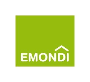 EMONDI - Eine Nahaufnahme von einer Person - Logo