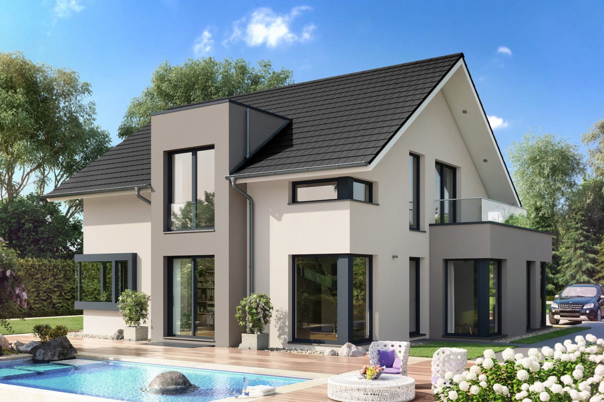 CONCEPT-M 159 Bad Vilbel - Ein Haus mit Bäumen im Hintergrund - Bien Zenker