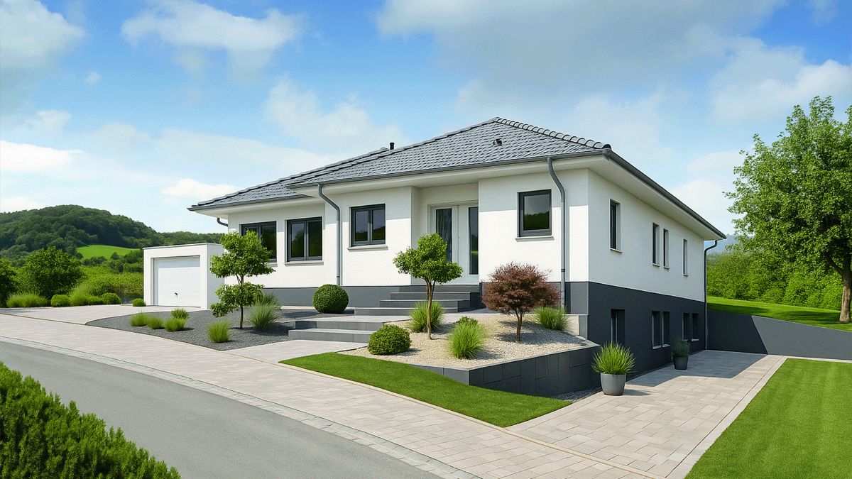 Bungalow Levita Fingerhut Haus Frontansicht