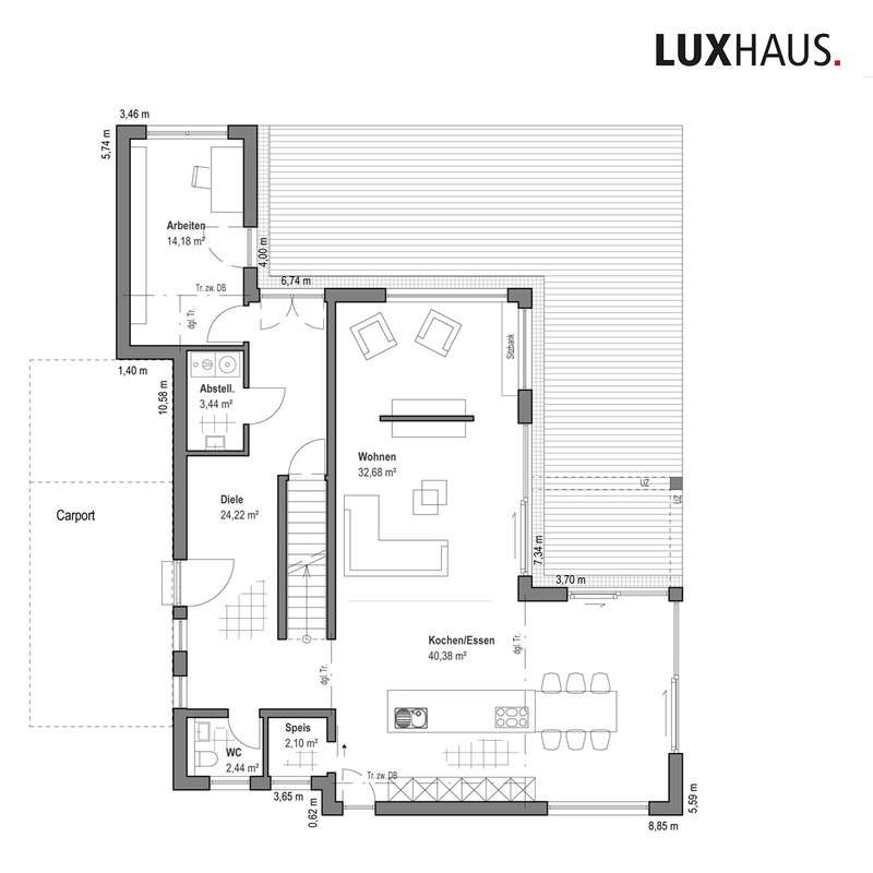 Hausbau Helden Luxhaus Kundenhäuser: Landhaus 207