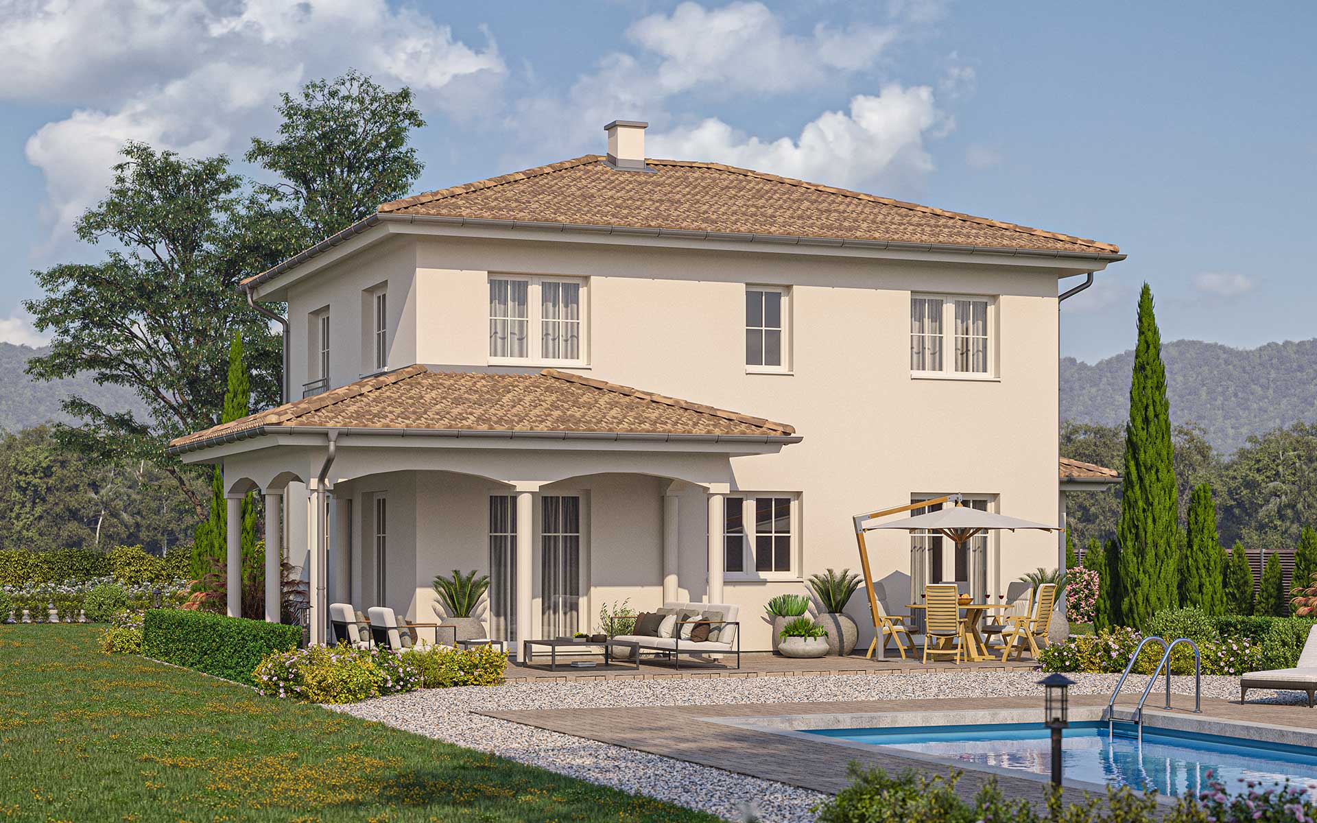 Haas Haus Villa Mallorca Hausbau Helden