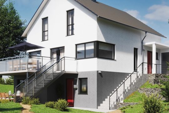 Hausbau Helden TALBAU-Haus | Zweifamilienhaus 141