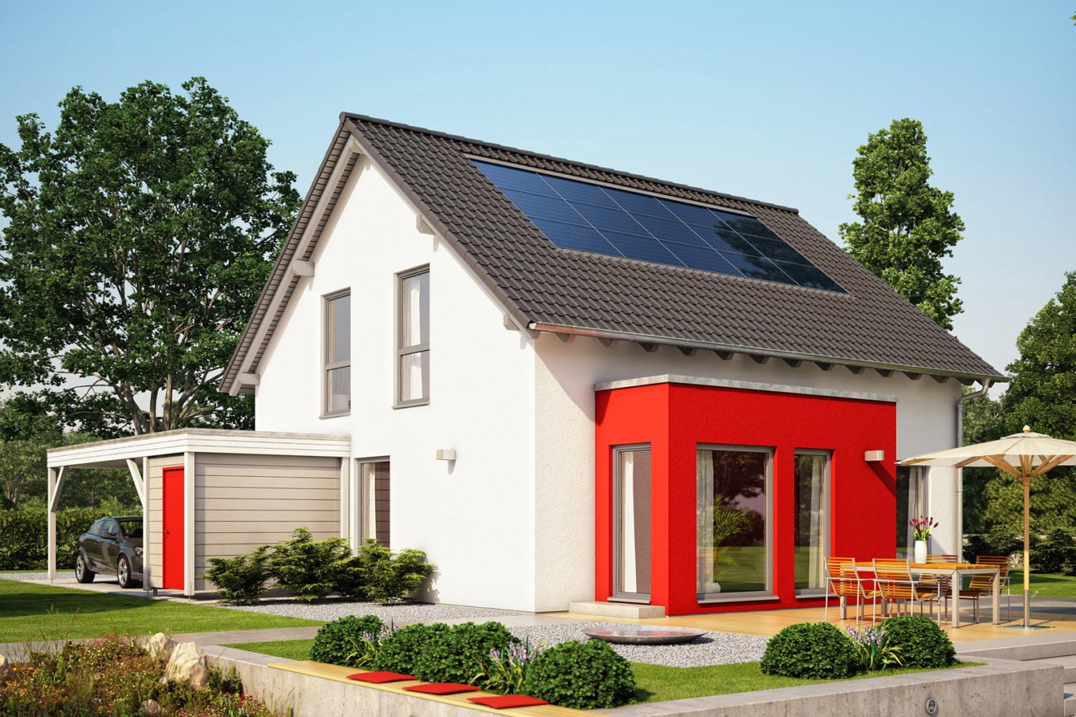 SUNSHINE 151 V2 von Living Haus | Hausbauhelden.de