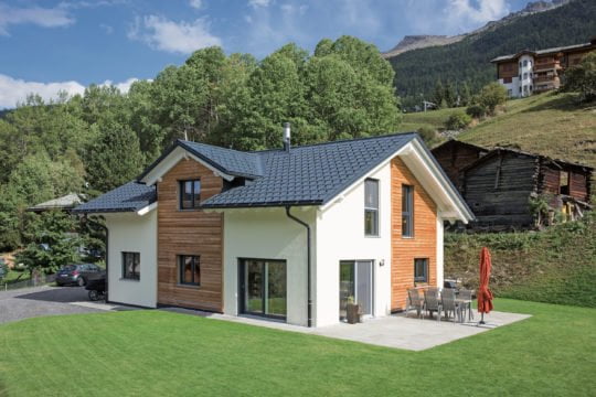 Hausbau Helden WeberHaus | Balance 300 mit 3. Giebel