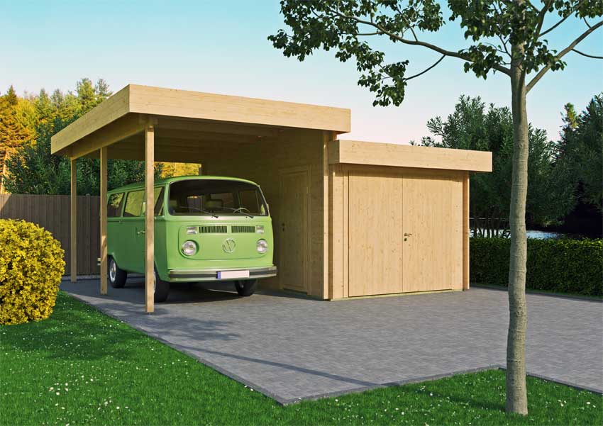 holzgarage-mit-flachdach-hoher-carport