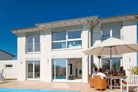 Hausbau Helden Fertighaus Weiss | Haus Bauer