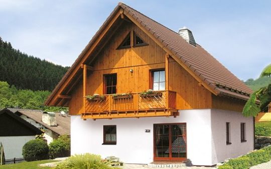 Hausbau Helden Isowoodhaus | Landhaus im Grünen