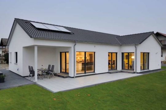 Hausbau Helden Fertighaus Weiss | Kundenhaus Pauli