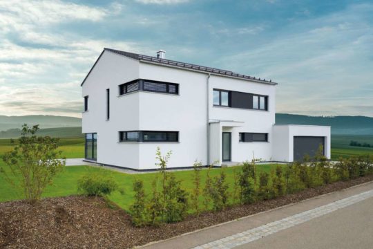 Hausbau Helden Fertighaus Weiss | Haus Pfrang