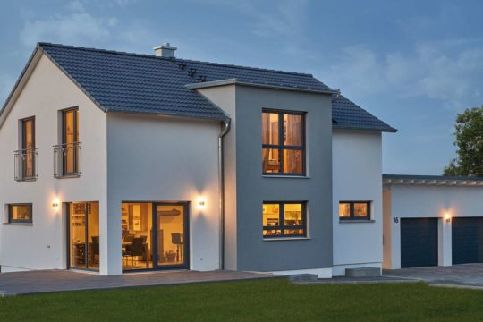 Hausbau Helden Fertighaus Weiss | Kundenhaus Weber