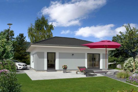 Hausbau Helden Streif Haus | Bungalow mit Terrassentüren