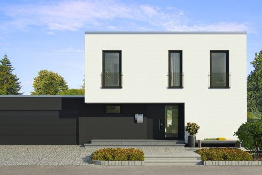 x-black 1 Bauhaus-Villa mit Garage