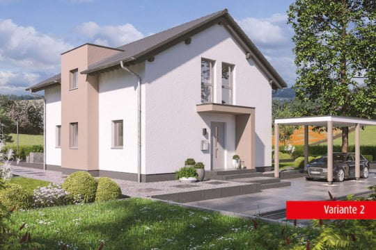 Hausbau Helden Fingerhut Haus | Satteldachhaus Mainz Variante 2