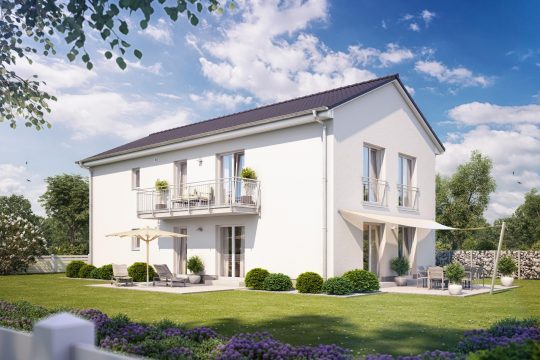 Hausbau Helden Heinz von Heiden | Zweifamilienhaus 490