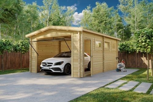 Hausbau Helden Holzgarage: 3 Stile, 1 Tipp