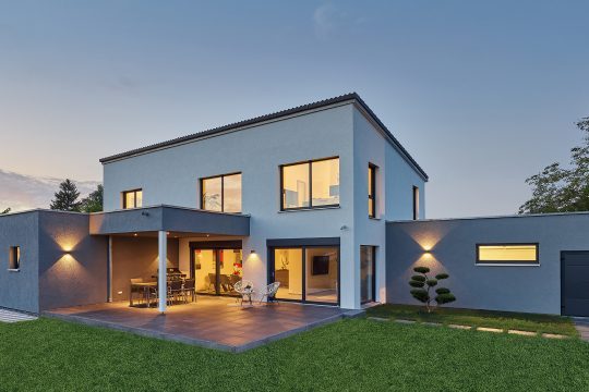 Hausbau Helden Fertighaus Weiss | Haus Kappes