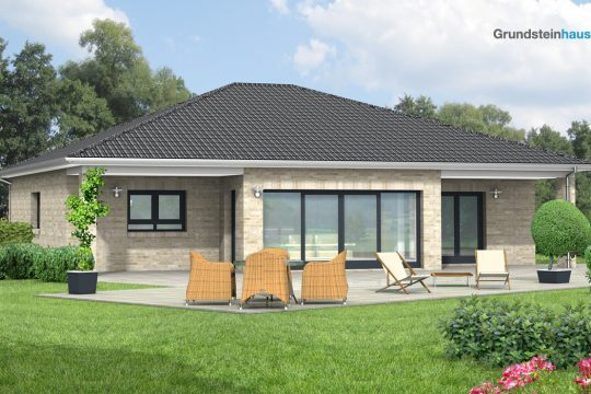 Hausbau Helden ​Grundsteinhaus | Bungalow-V18