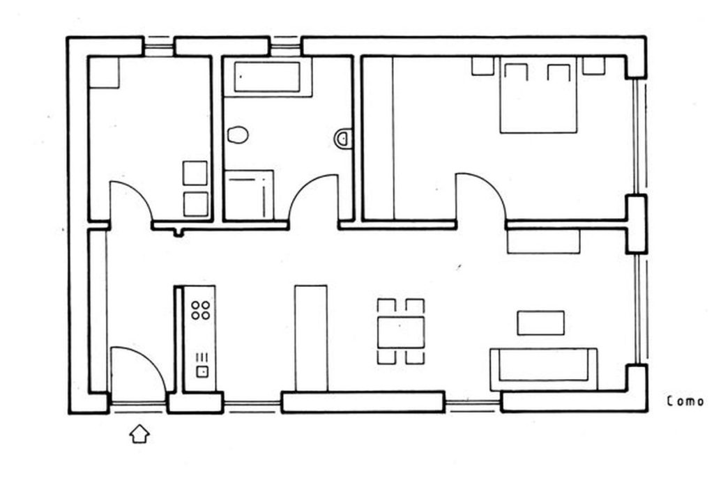 Minihaus Grundriss Como