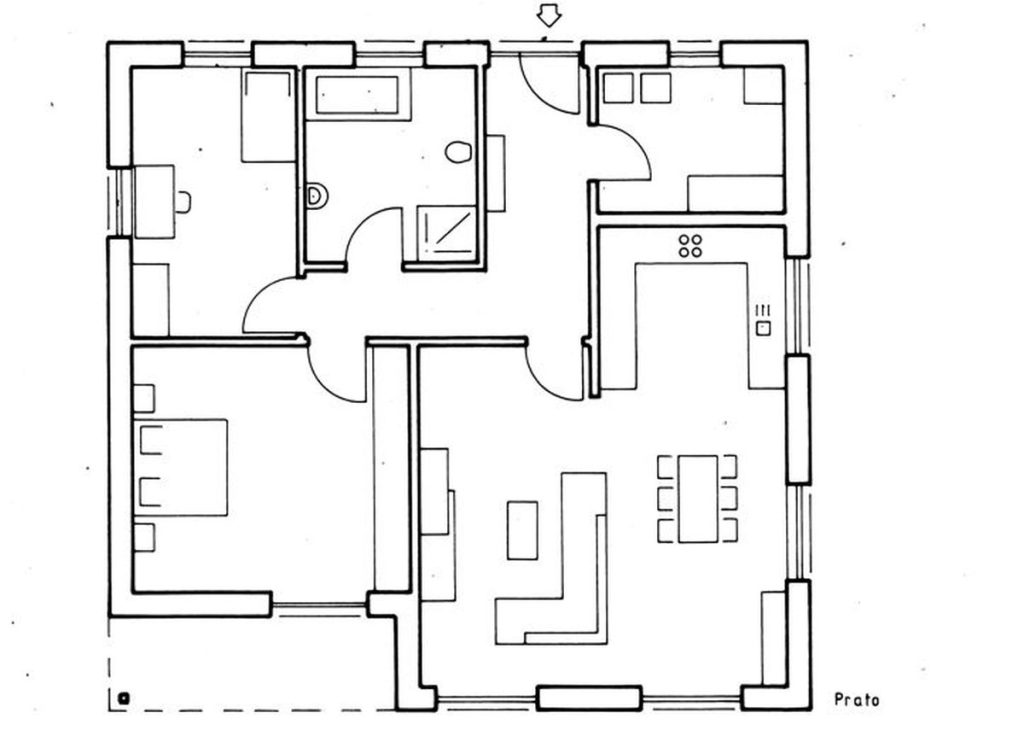 Minihaus Grundriss Prato