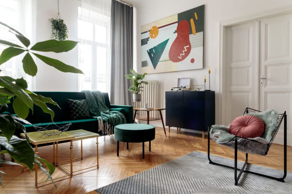 retro Wohnzimmer