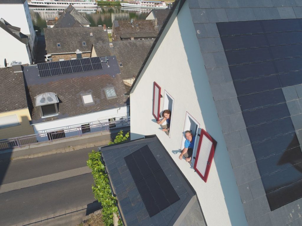 Photovoltaik Dach Schiefereindeckung