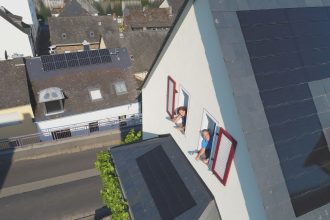 Photovoltaik Dach Schiefereindeckung