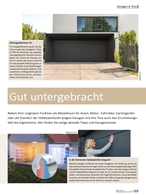 Aktuelle Tipps und Garagentrends