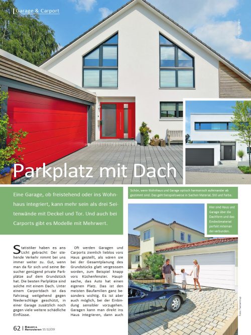 Carport & Garage: Was gibt es für Modelle?