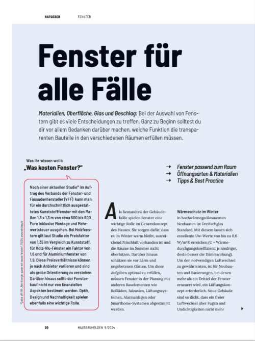 Wie findet man das passende Fenster für zuhause?