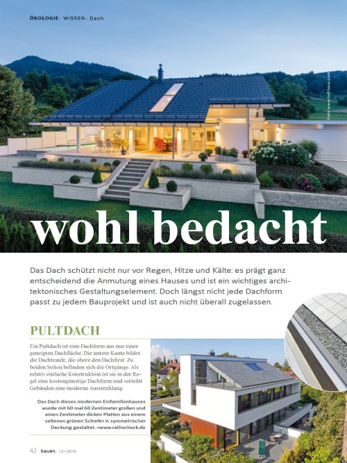 Was für Dachformen gibt es?