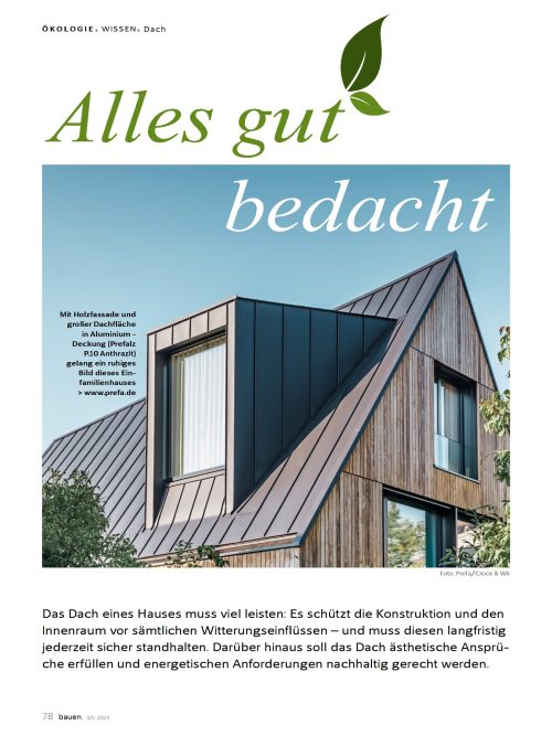Was muss ein Dach alles leisten?
