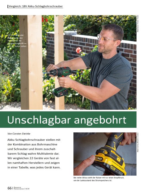 Akku Schlagbohrschrauber: 22 Produkte im Vergleich