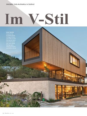 Architekt Stefan Hitthaler-im V-stil-Holzhaus