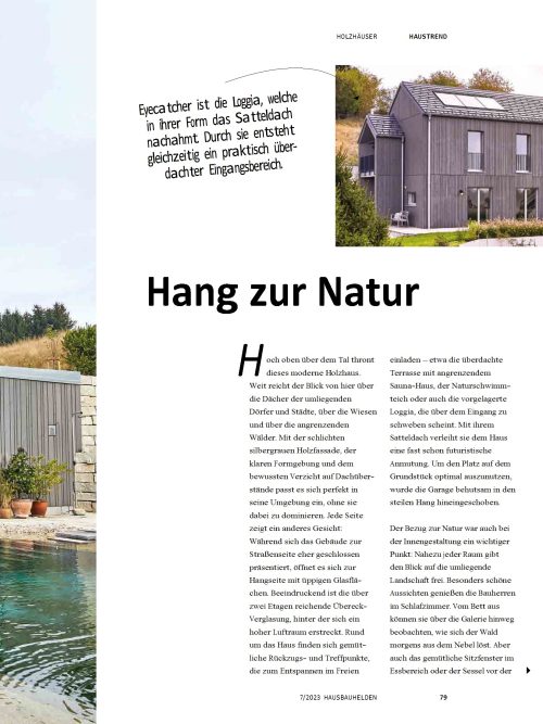 Baufritz-Haus am Wald-Holzhaus